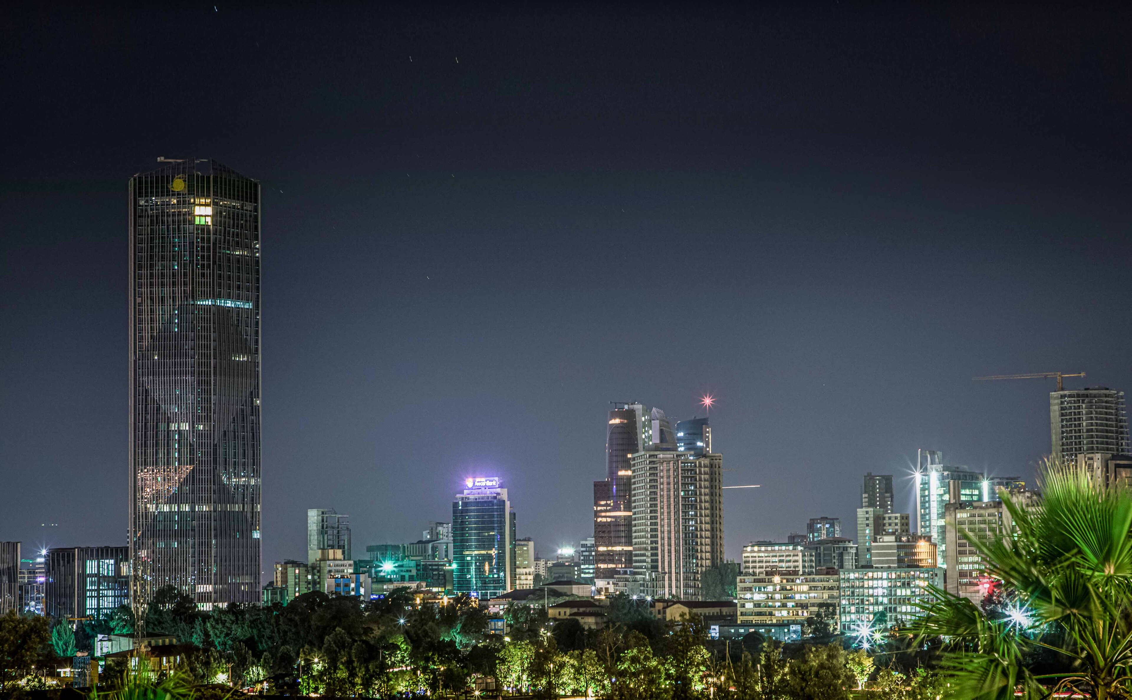 Addis Ababa landscape