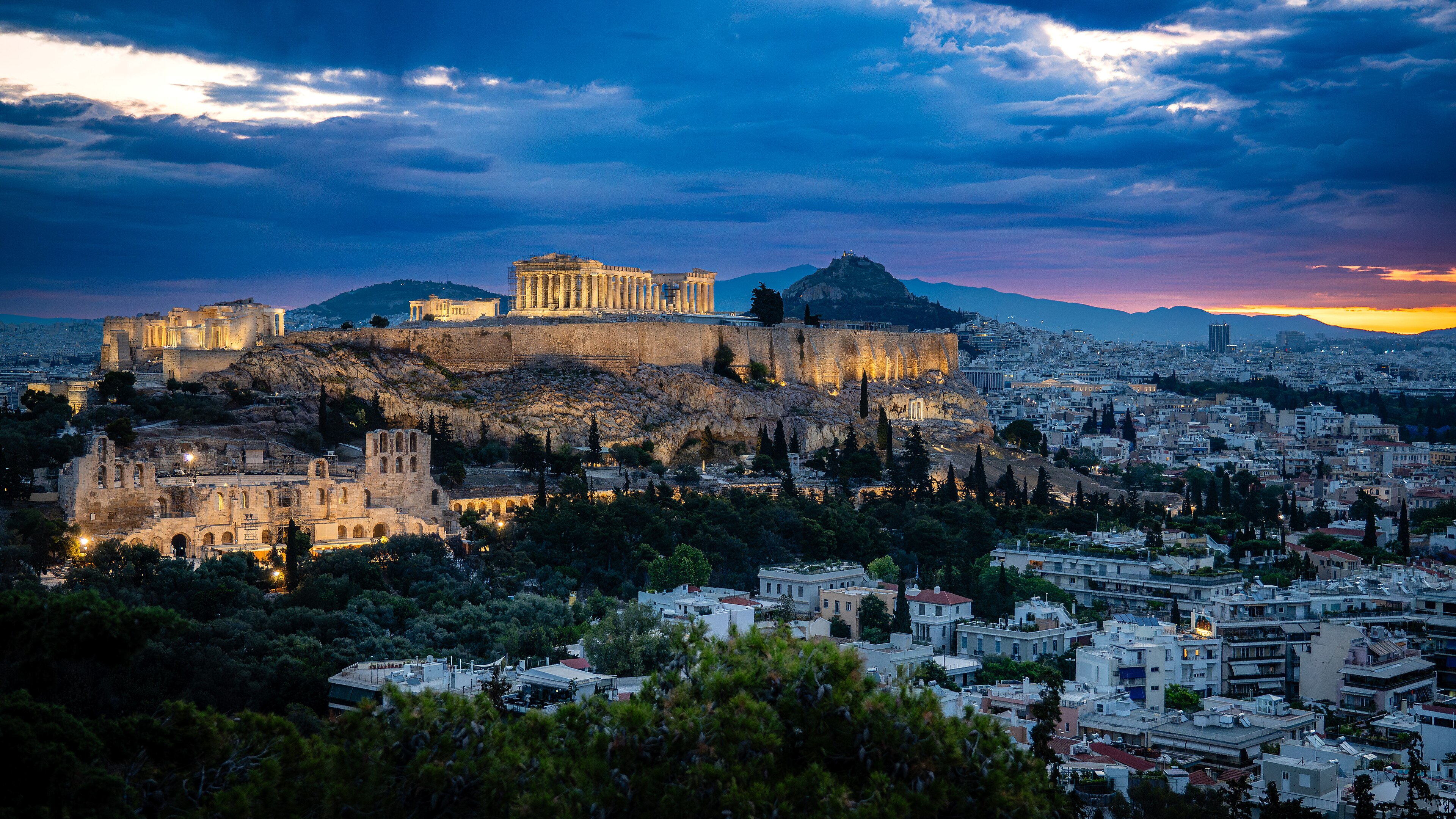 Athens landscape