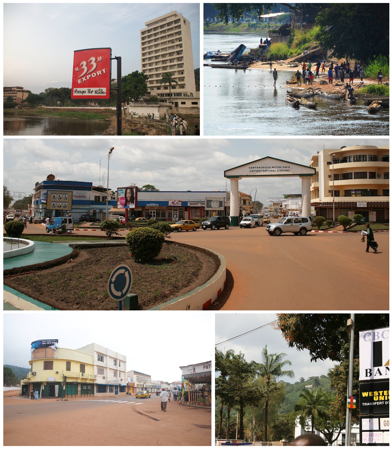 Bangui landscape