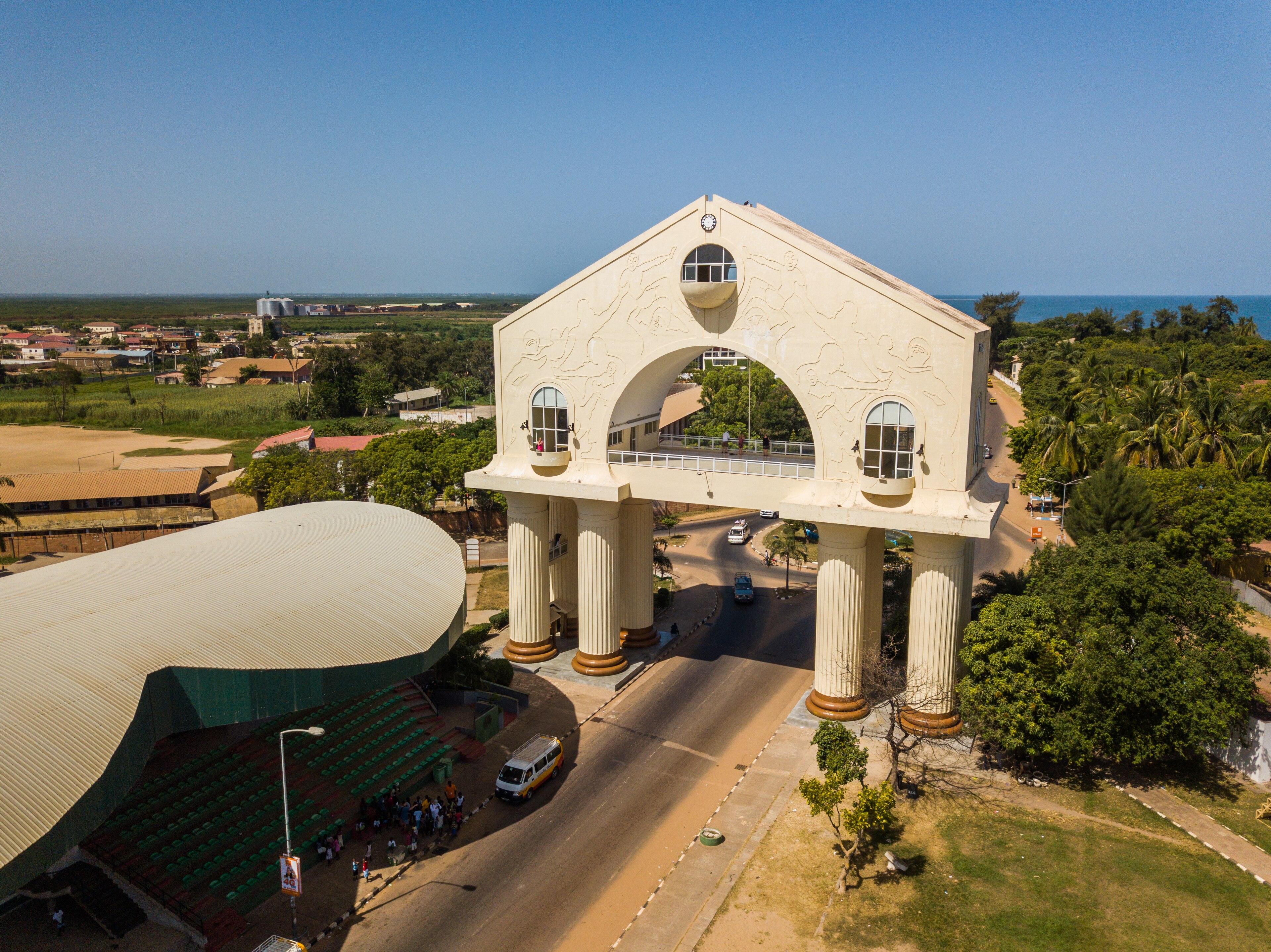 Banjul landscape