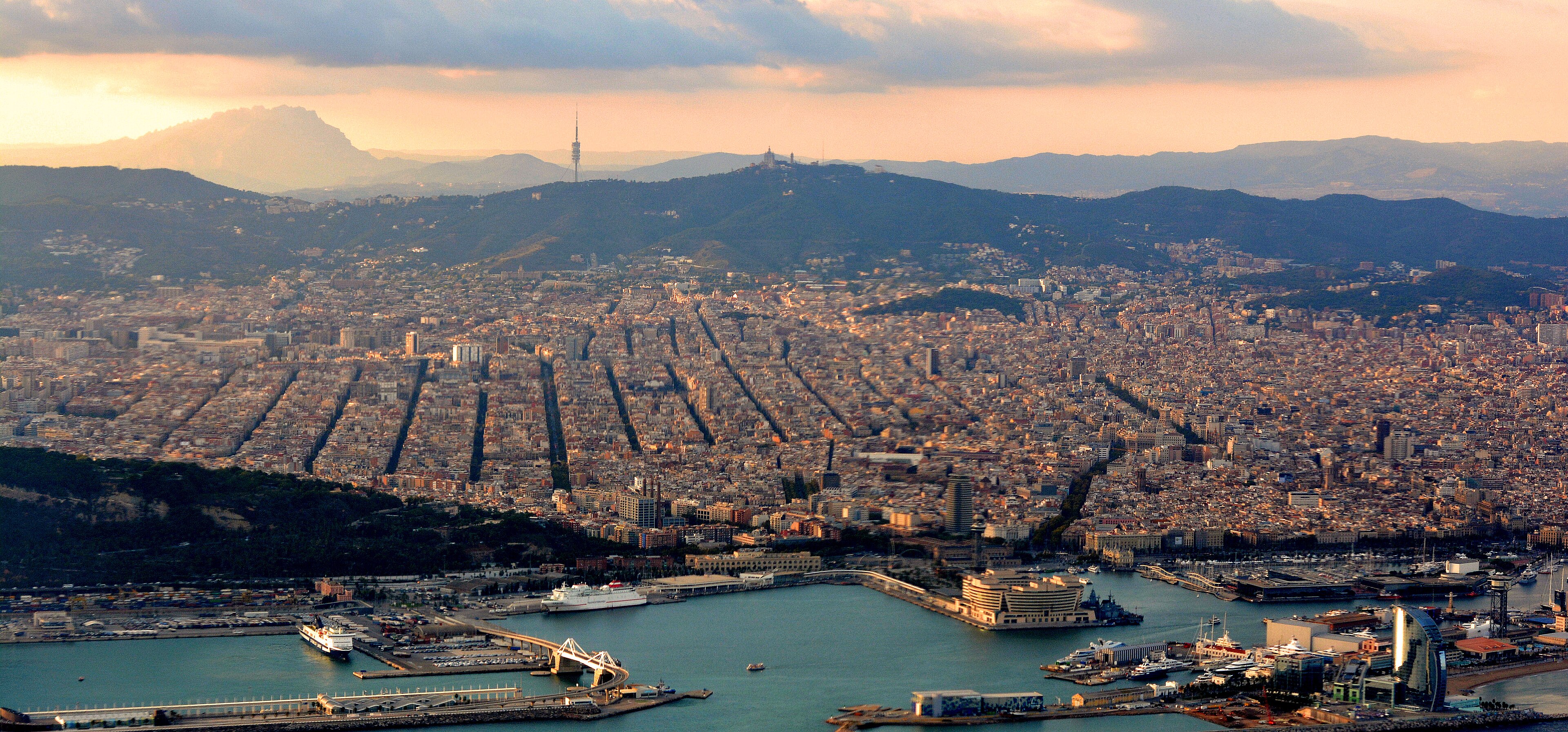 Barcelona landscape