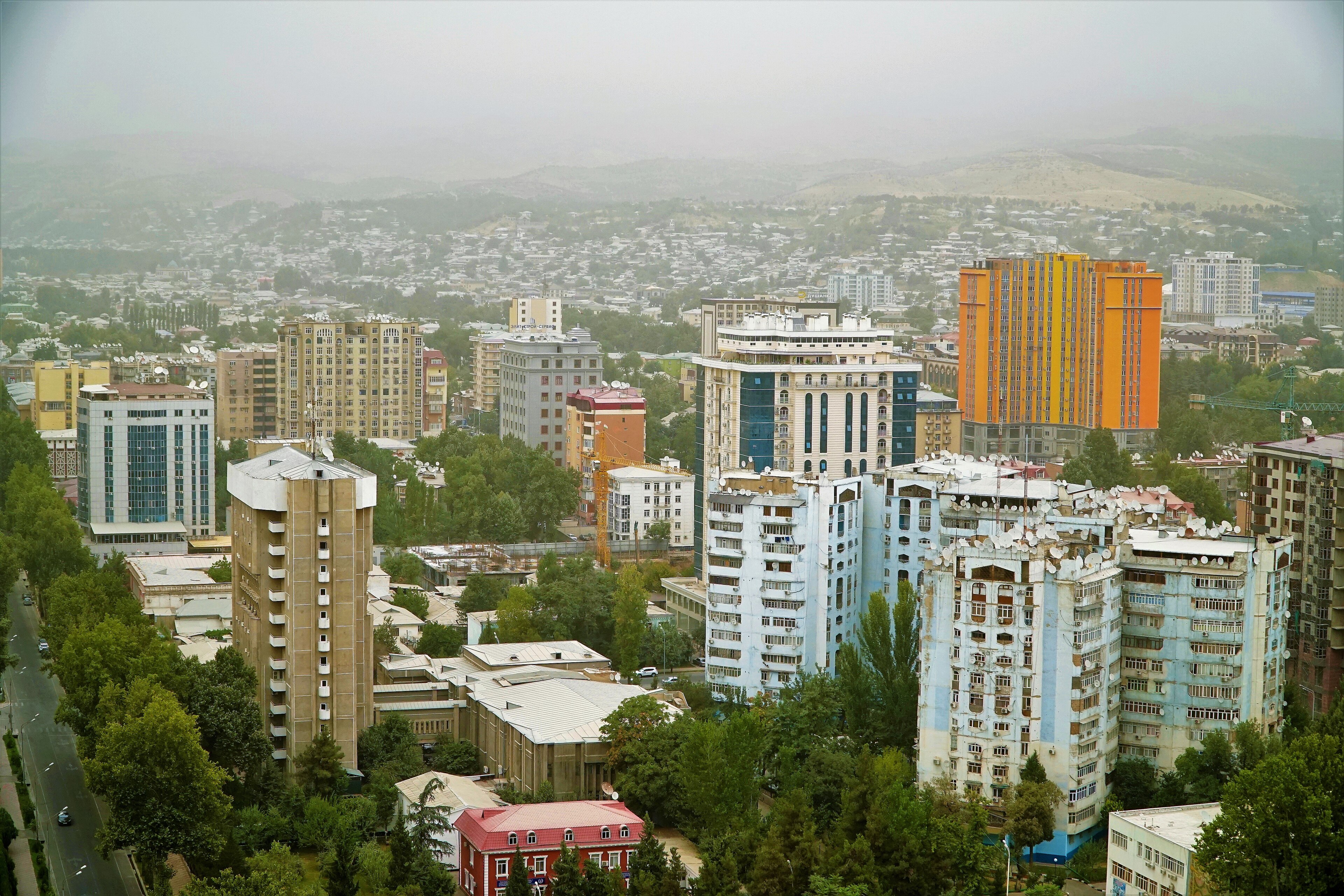Dushanbe landscape
