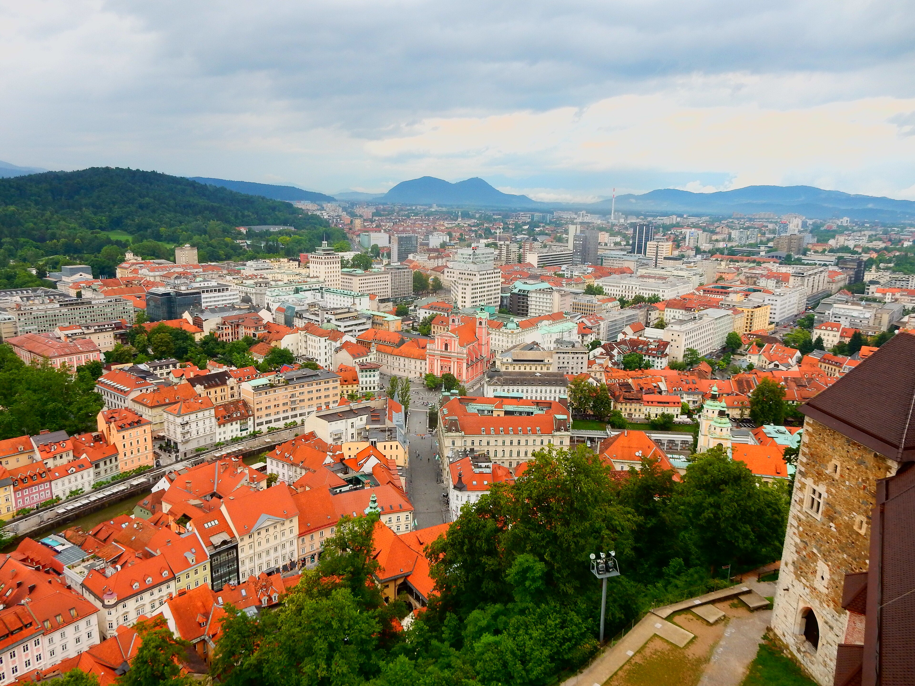 Ljubljana landscape
