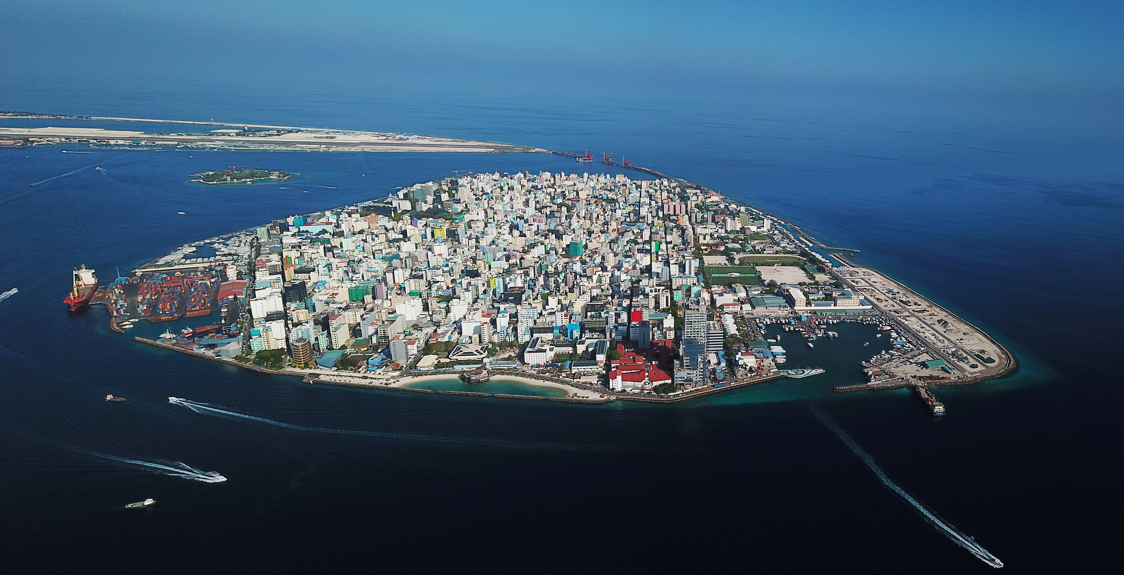 Malé landscape