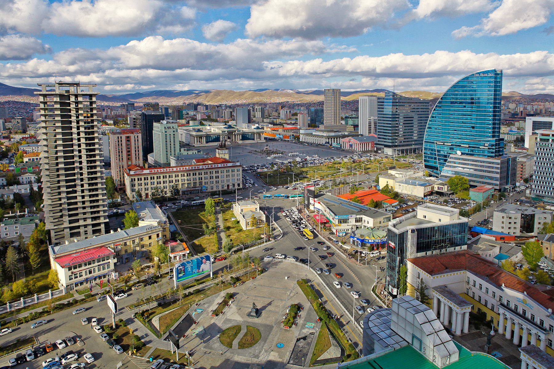 Ulaanbaatar landscape